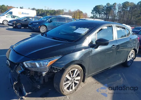 2020 Nissan Versa Sv Xtronic Cvt from USA, damaged, VIN 3N1CN8EVXLL910122
